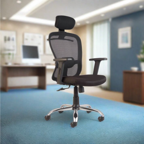 Aries C160 Mesh Office Chair [BLACK]